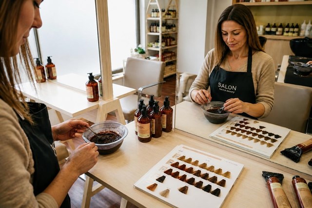 Coloración personalizada del cabello en Ferrol - Imagen 1